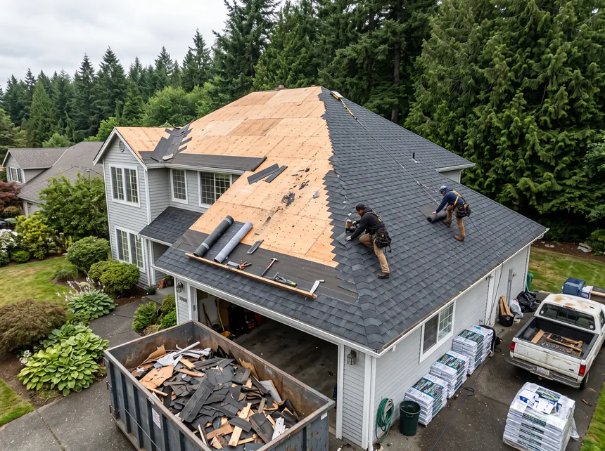 Roof Replacement in the Puget Sound